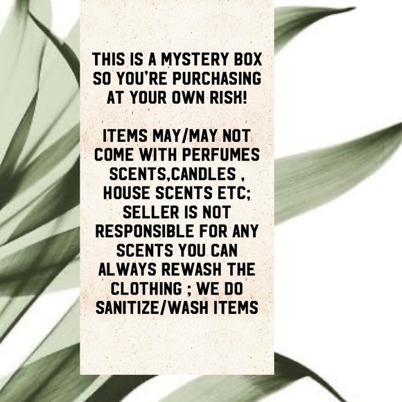 5 PIECE SPRING/SUMMER OUTFIT MYSTERY BOX